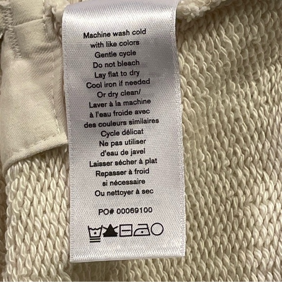 RAG & BONE NWOT Jo Cotton Blend Top in Ivory - Picture 11 of 12